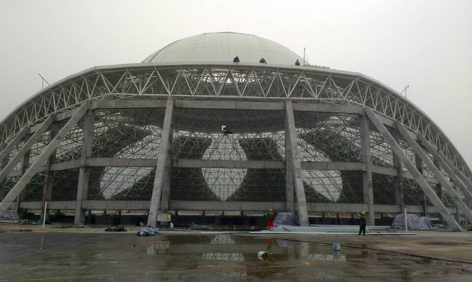 白城温泉馆网架工程